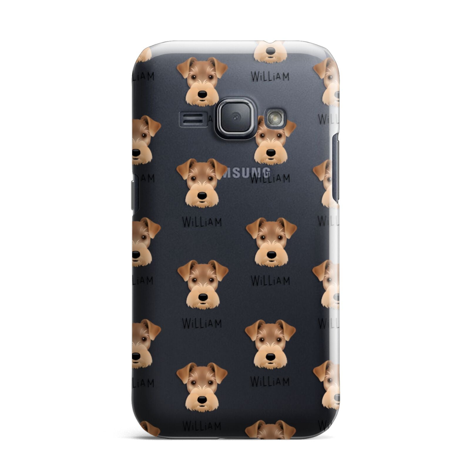 Welsh Terrier Icon with Name Samsung Galaxy J1 2016 Case