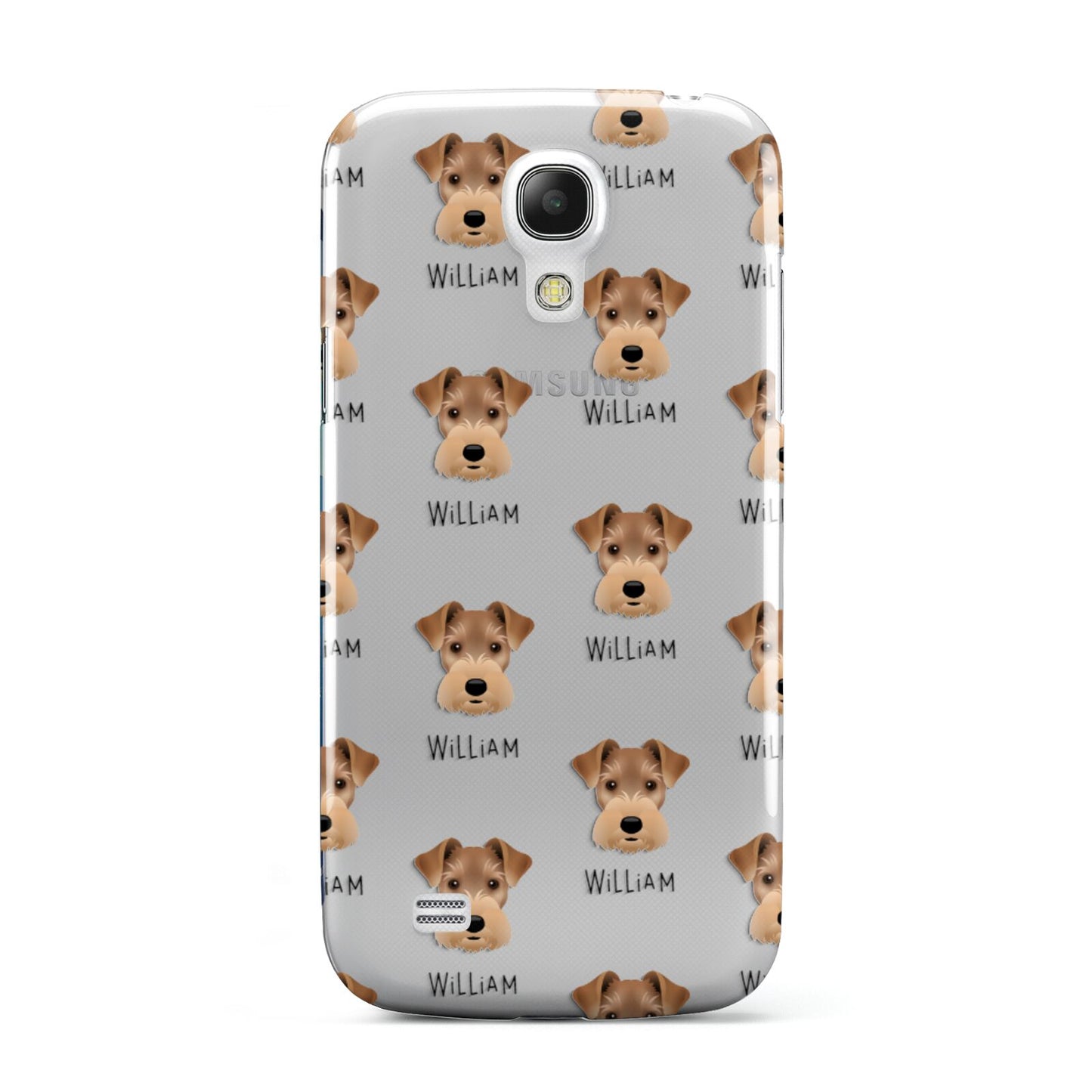 Welsh Terrier Icon with Name Samsung Galaxy S4 Mini Case