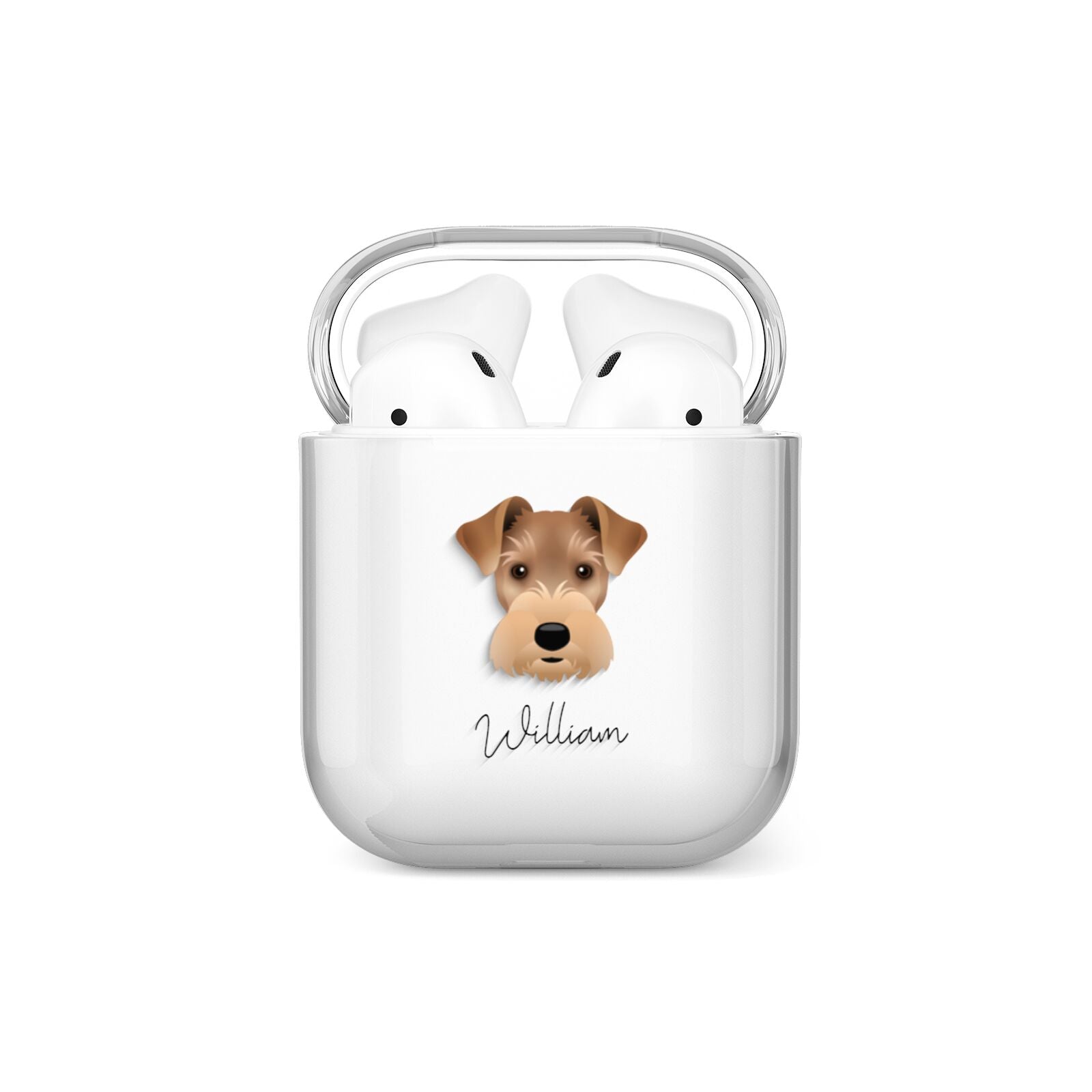 Welsh Terrier Personalised AirPods Case