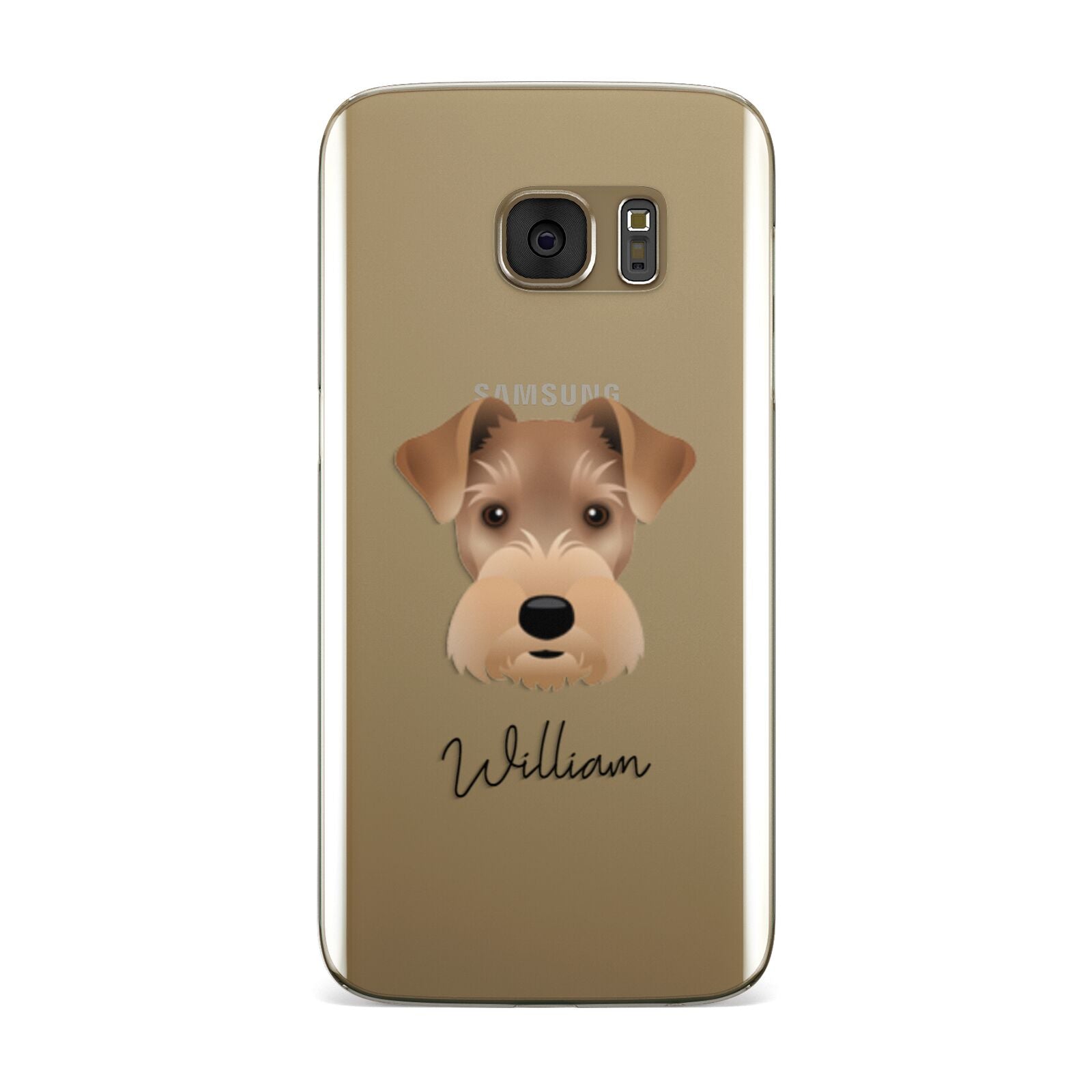 Welsh Terrier Personalised Samsung Galaxy Case