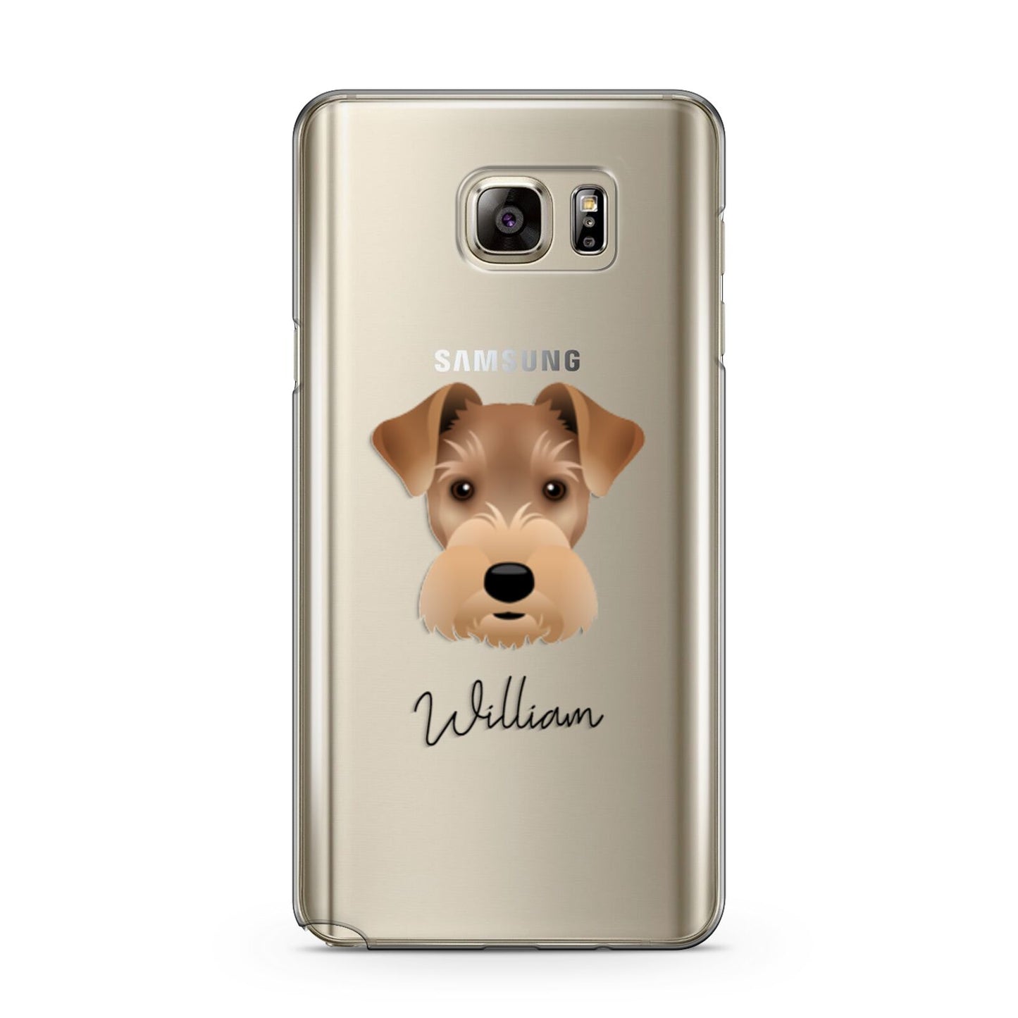 Welsh Terrier Personalised Samsung Galaxy Note 5 Case