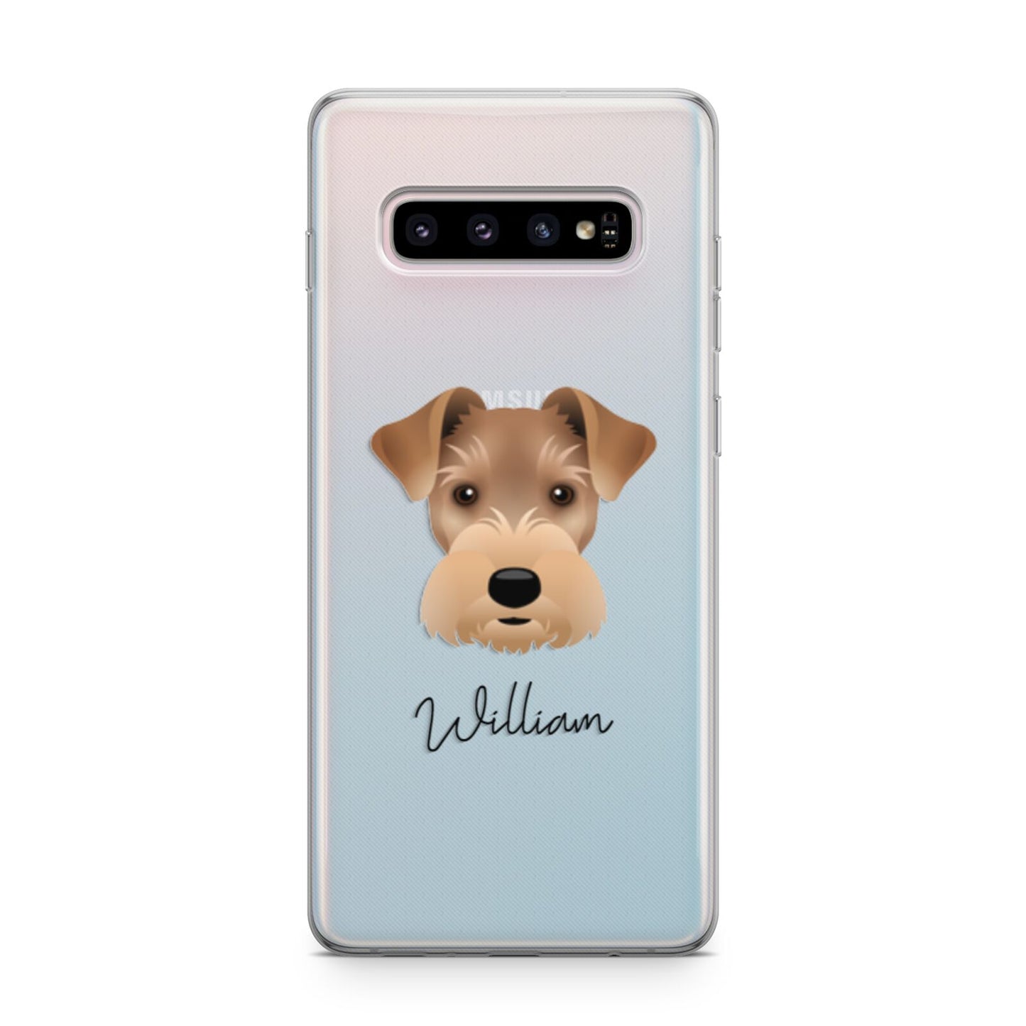 Welsh Terrier Personalised Samsung Galaxy S10 Plus Case