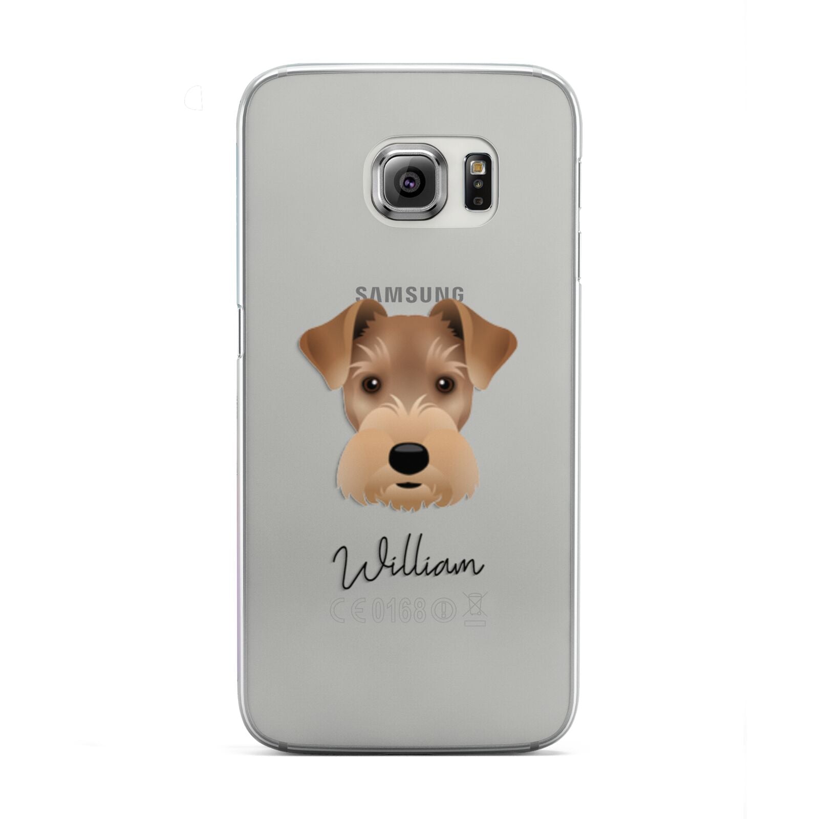 Welsh Terrier Personalised Samsung Galaxy S6 Edge Case