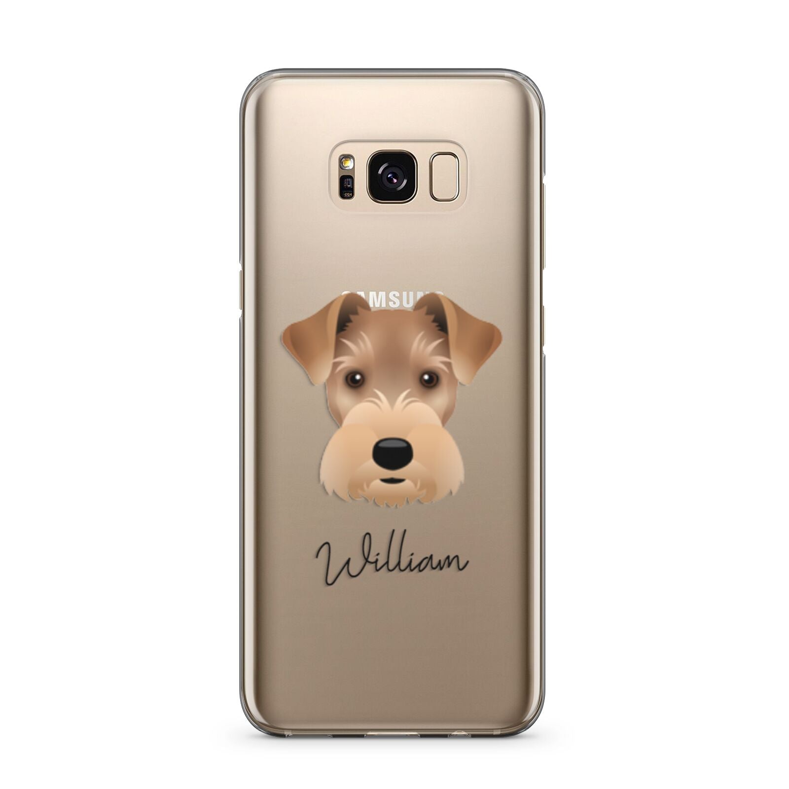 Welsh Terrier Personalised Samsung Galaxy S8 Plus Case