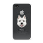 West Highland White Terrier Personalised Apple iPhone 4s Case