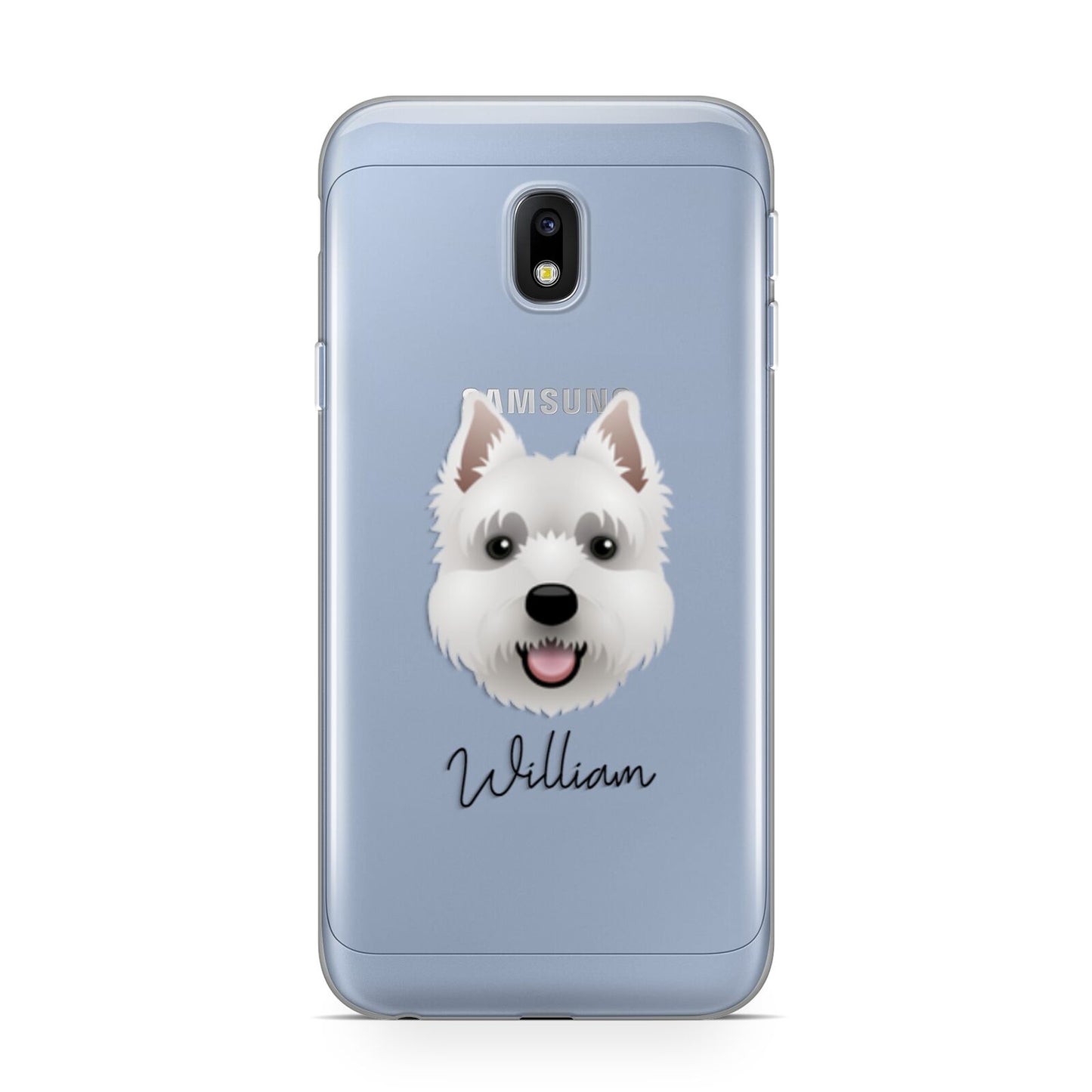 West Highland White Terrier Personalised Samsung Galaxy J3 2017 Case