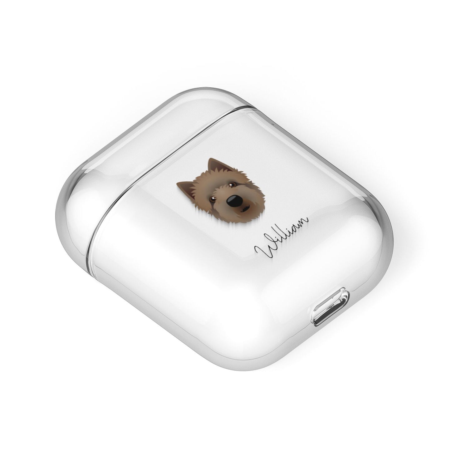 Westiepoo Personalised AirPods Case Laid Flat