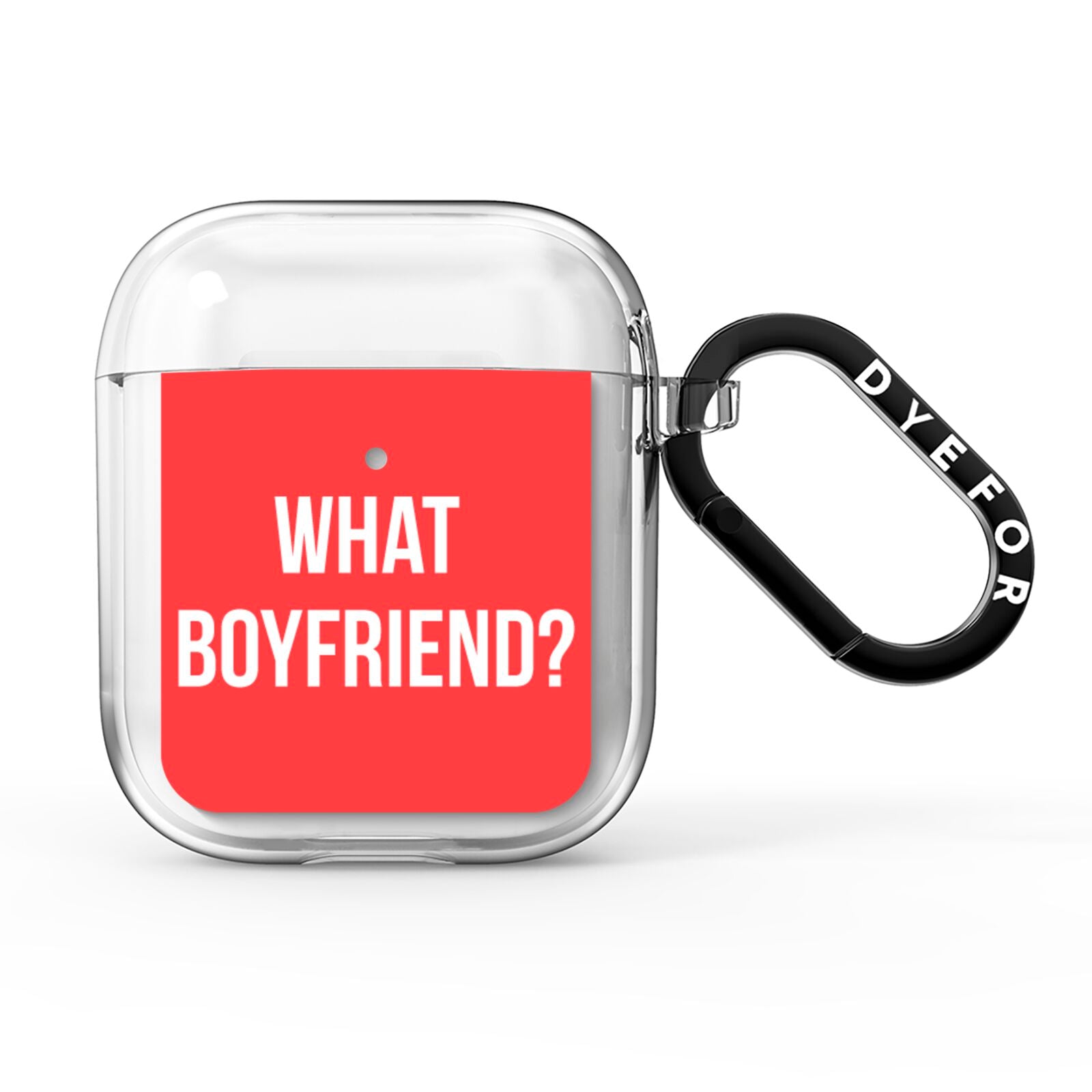 What Boyfriend AirPods Clear Case