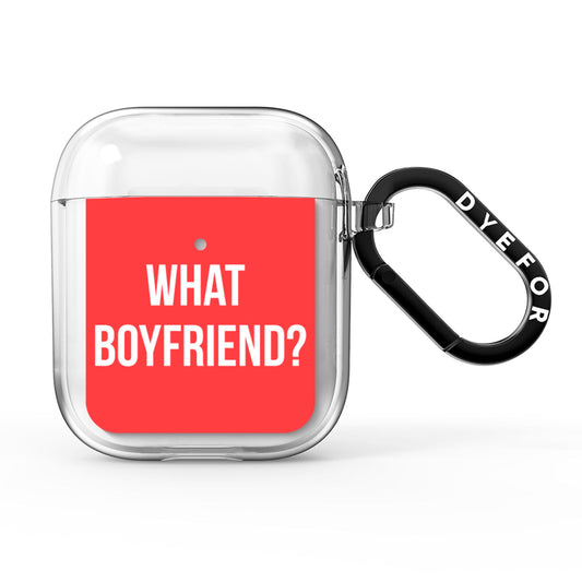 What Boyfriend AirPods Clear Case