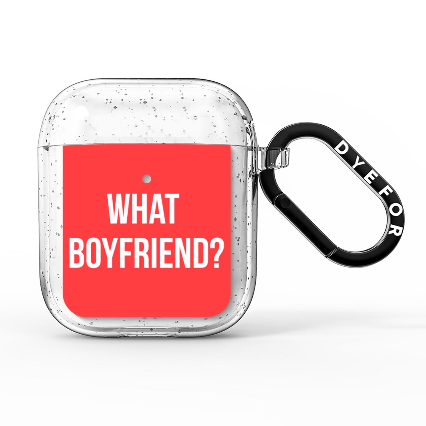 What Boyfriend AirPods Glitter Case