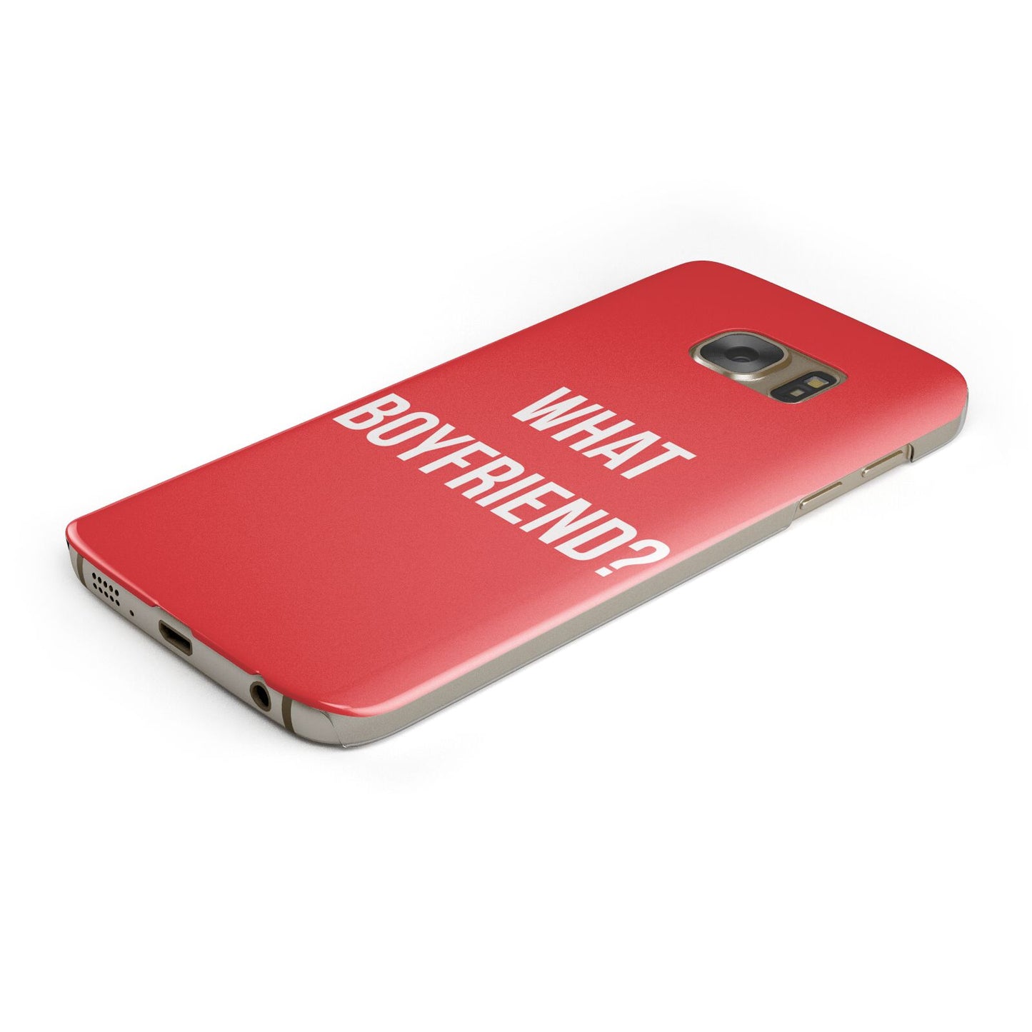 What Boyfriend Protective Samsung Galaxy Case Angled Image