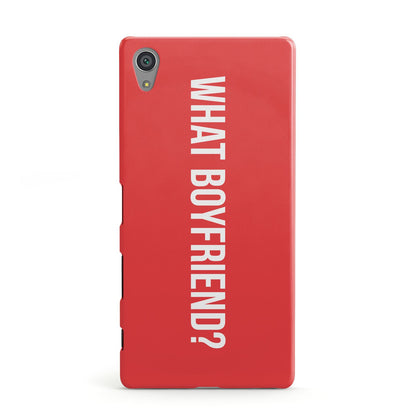 What Boyfriend Sony Xperia Case