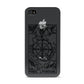 Wheel of Fortune Monochrome Tarot Card Apple iPhone 4s Case