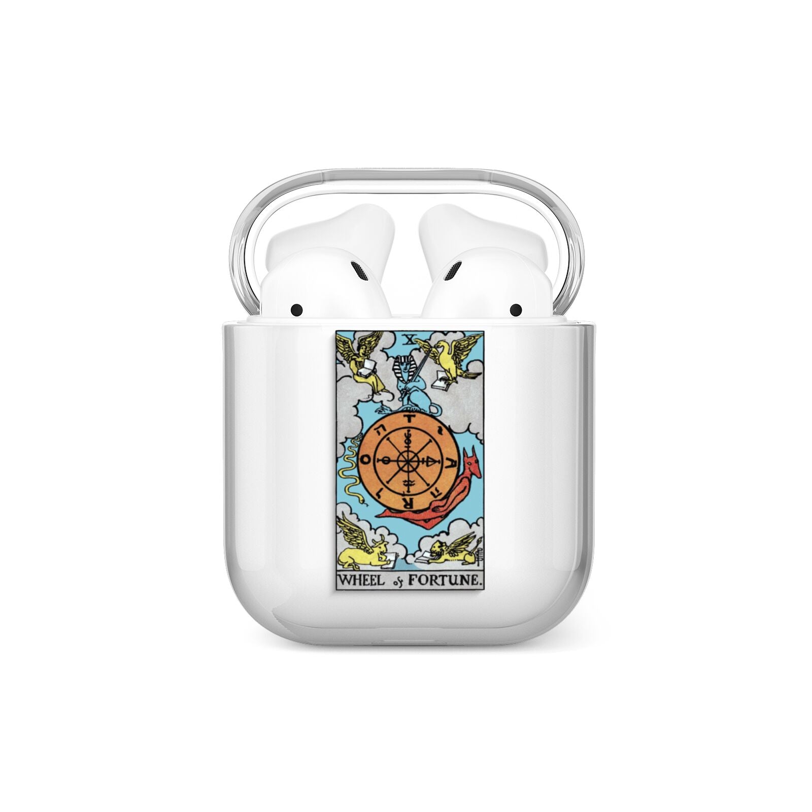 Wheel of Fortune Tarot Card AirPods Case