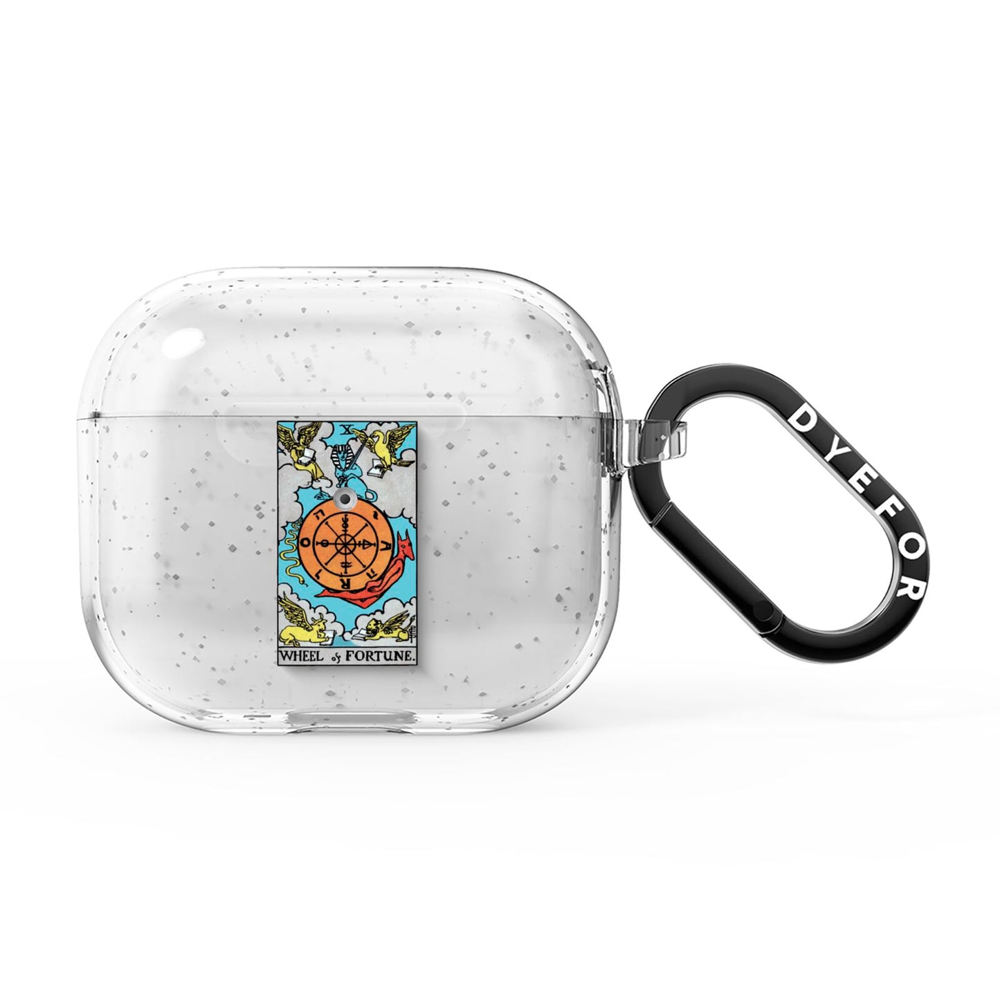 Wheel of Fortune Tarot Card AirPods Glitter Case 3rd Gen