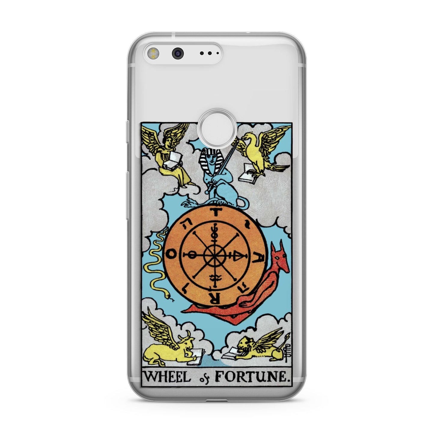 Wheel of Fortune Tarot Card Google Pixel Case