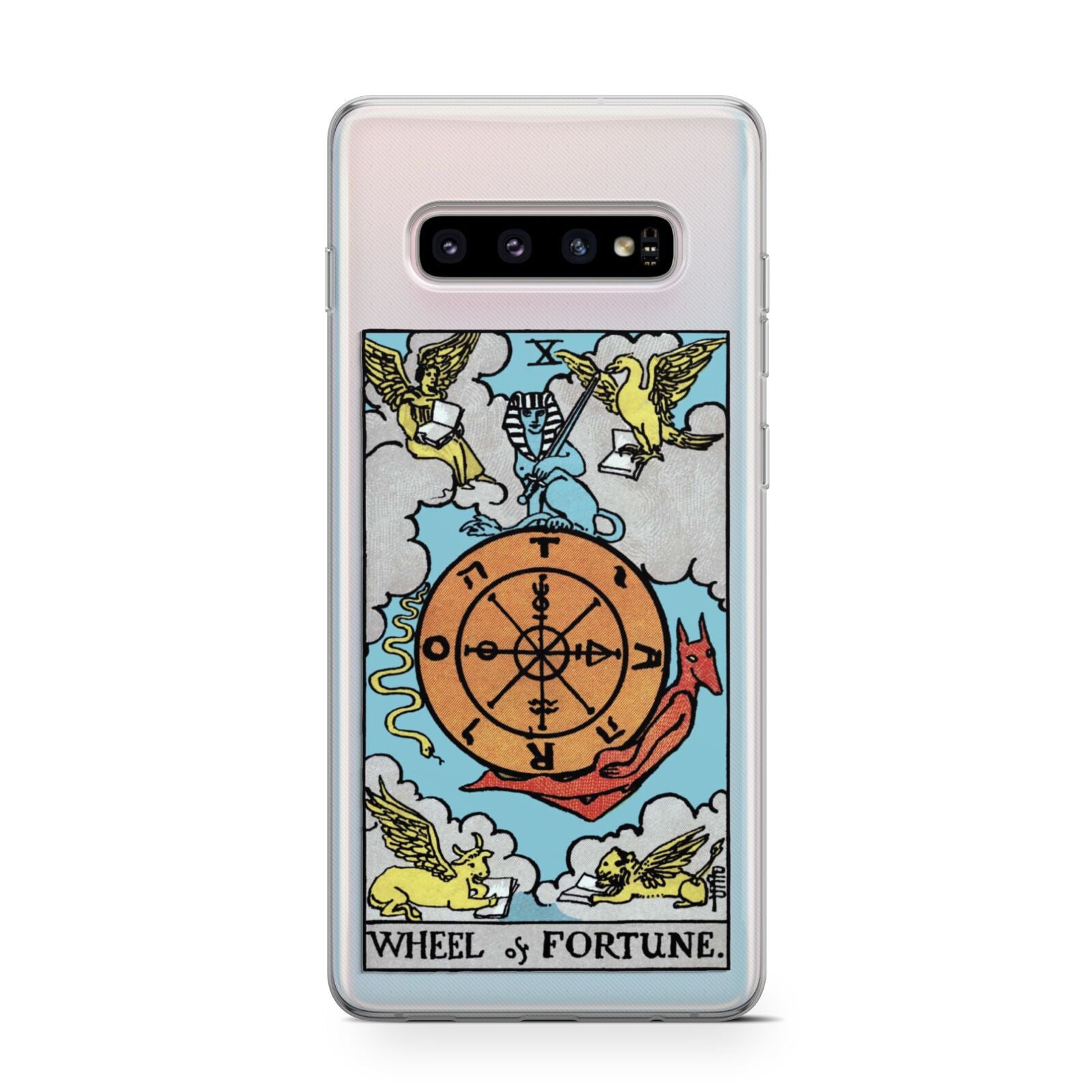 Wheel of Fortune Tarot Card Protective Samsung Galaxy Case