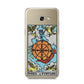 Wheel of Fortune Tarot Card Samsung Galaxy A5 2017 Case on gold phone