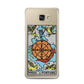 Wheel of Fortune Tarot Card Samsung Galaxy A7 2016 Case on gold phone