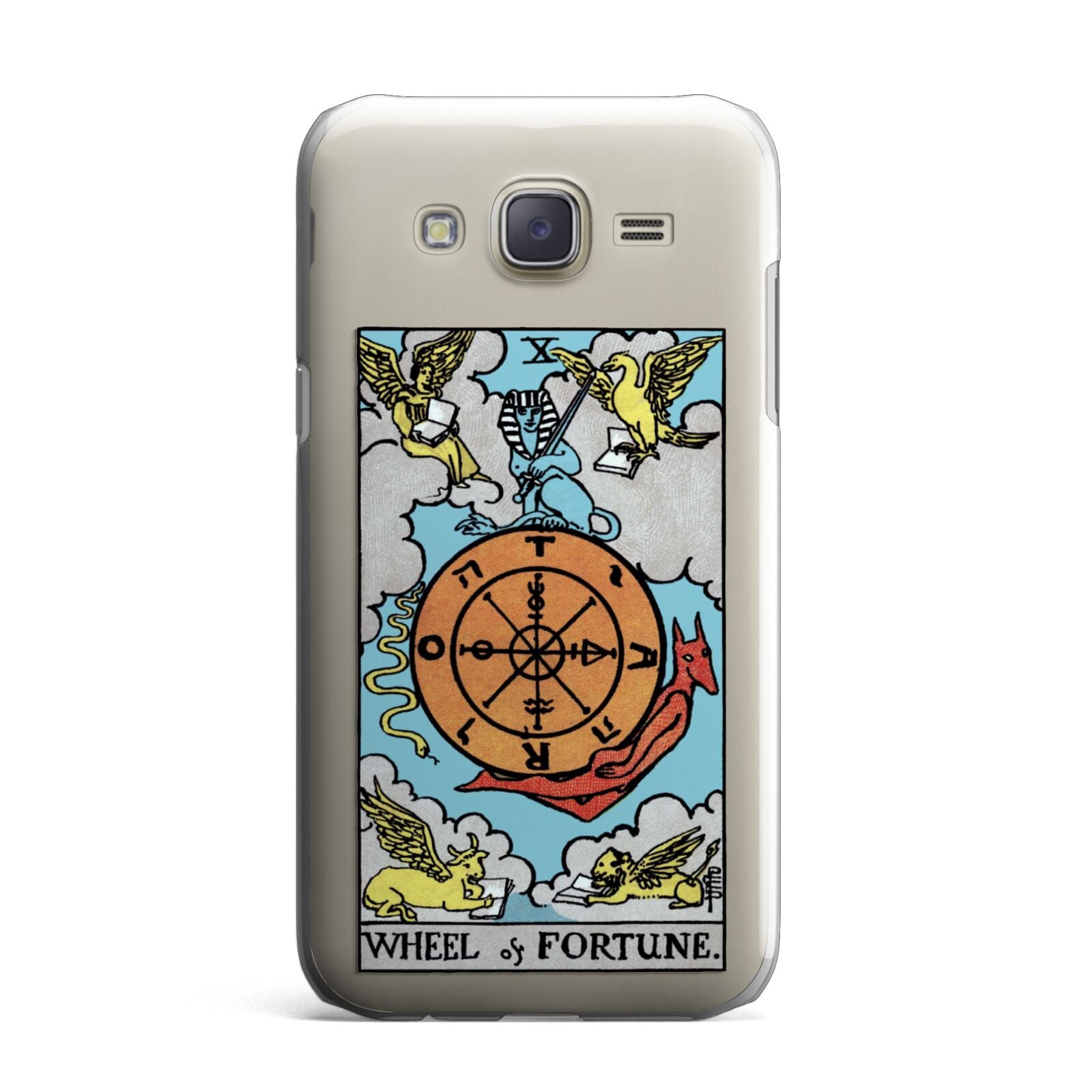 Wheel of Fortune Tarot Card Samsung Galaxy J7 Case