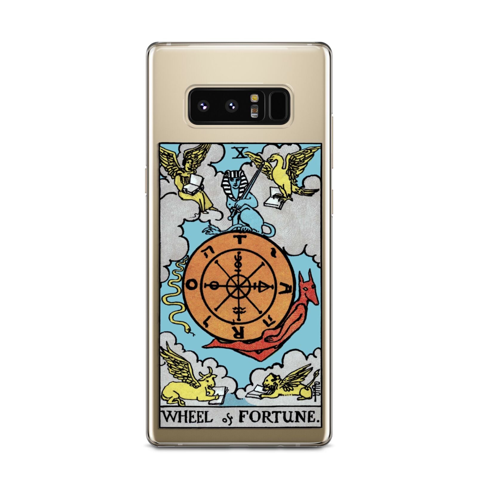 Wheel of Fortune Tarot Card Samsung Galaxy Note 8 Case