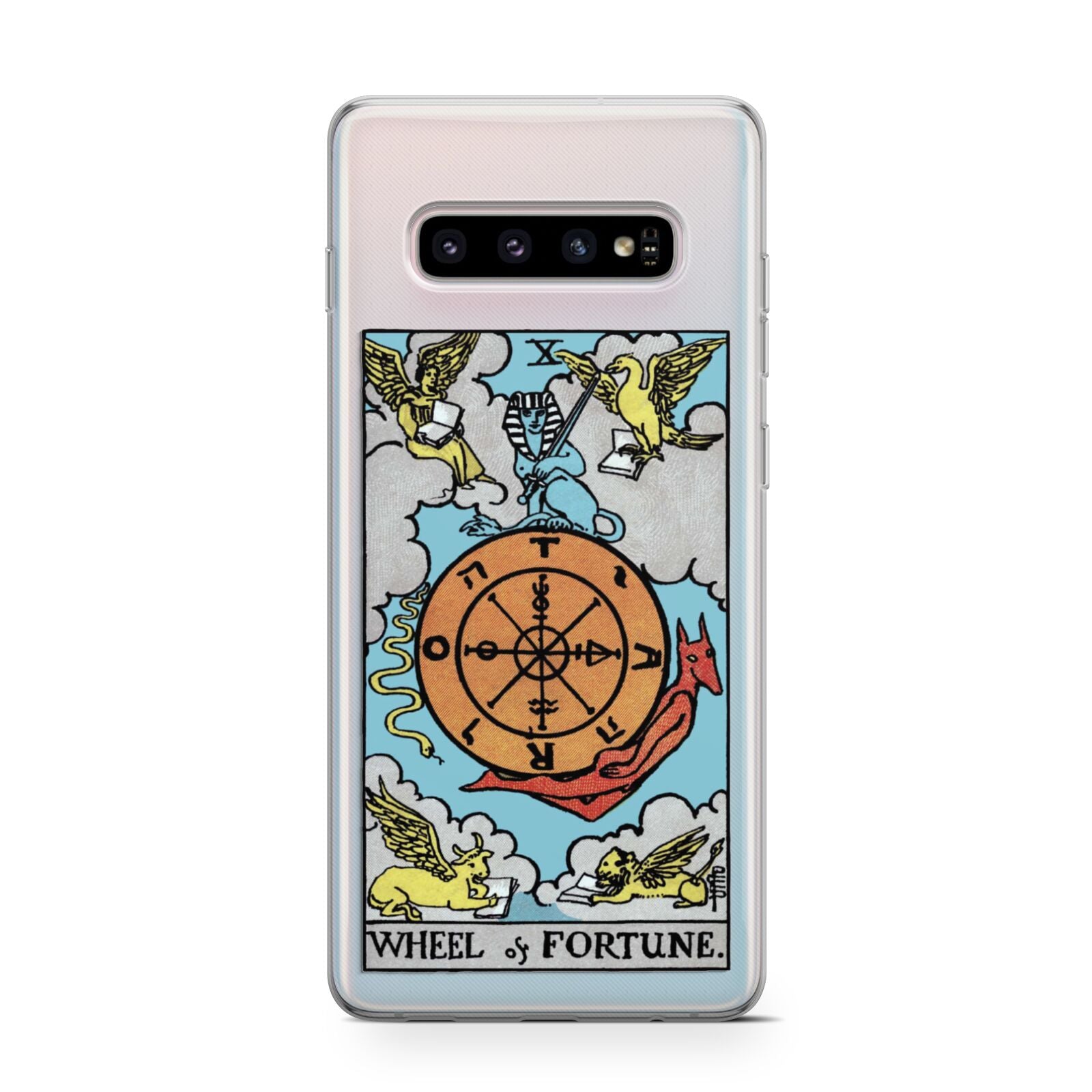 Wheel of Fortune Tarot Card Samsung Galaxy S10 Case