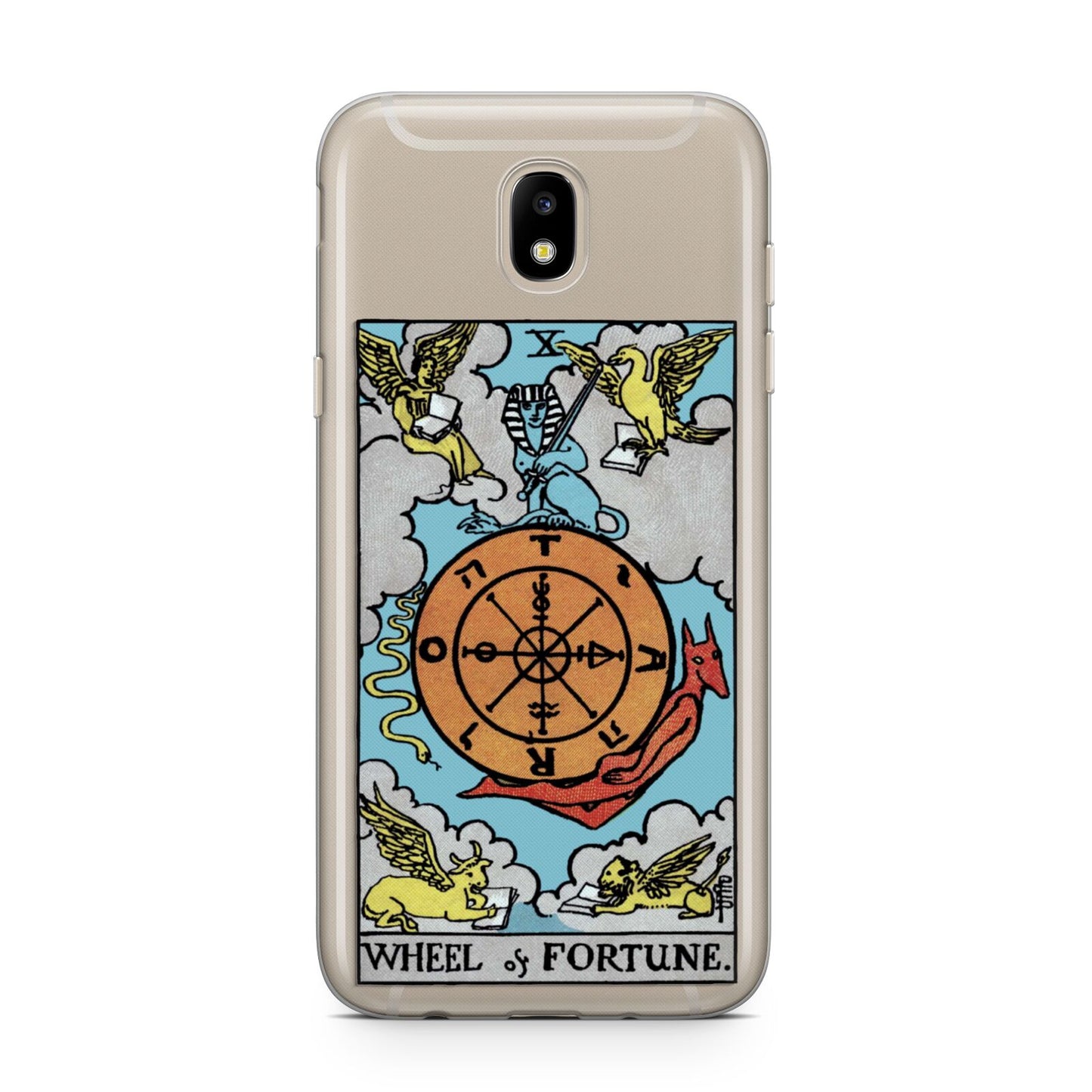 Wheel of Fortune Tarot Card Samsung J5 2017 Case