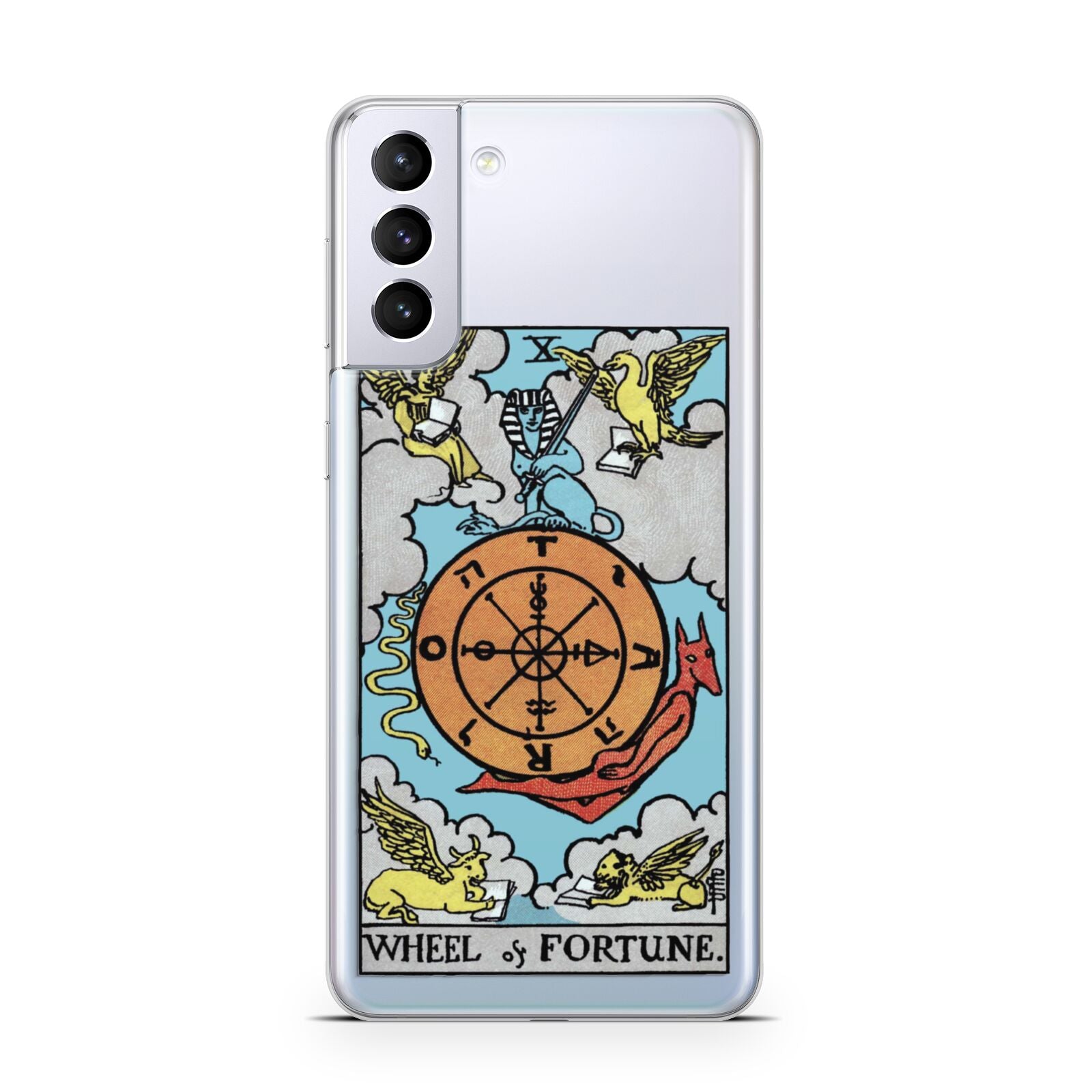 Wheel of Fortune Tarot Card Samsung S21 Plus Case