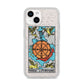 Wheel of Fortune Tarot Card iPhone 14 Glitter Tough Case Starlight