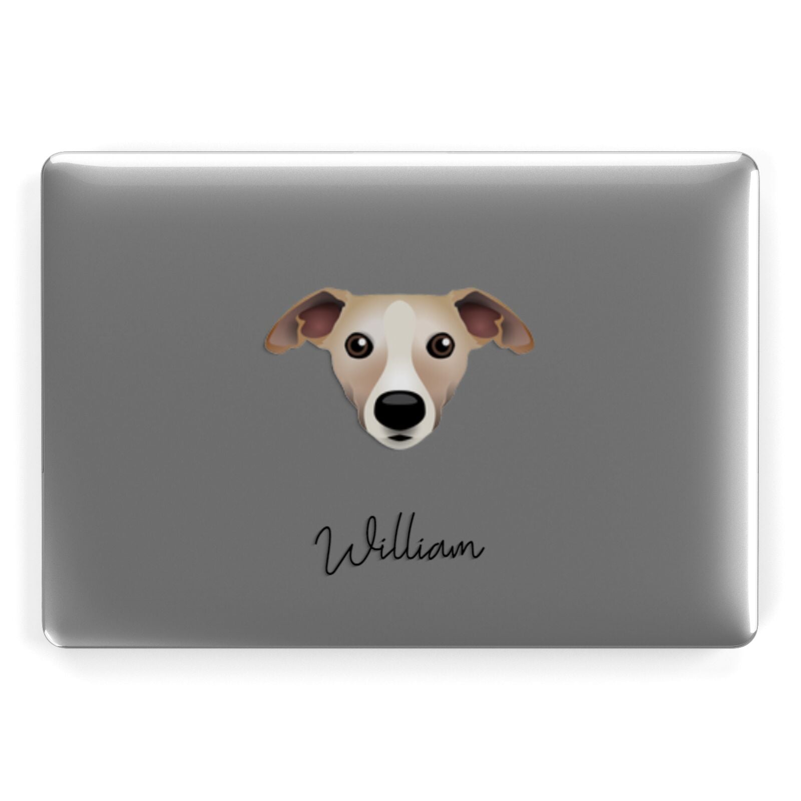 Whippet Personalised Apple MacBook Case