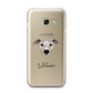 Whippet Personalised Samsung Galaxy A3 2017 Case on gold phone