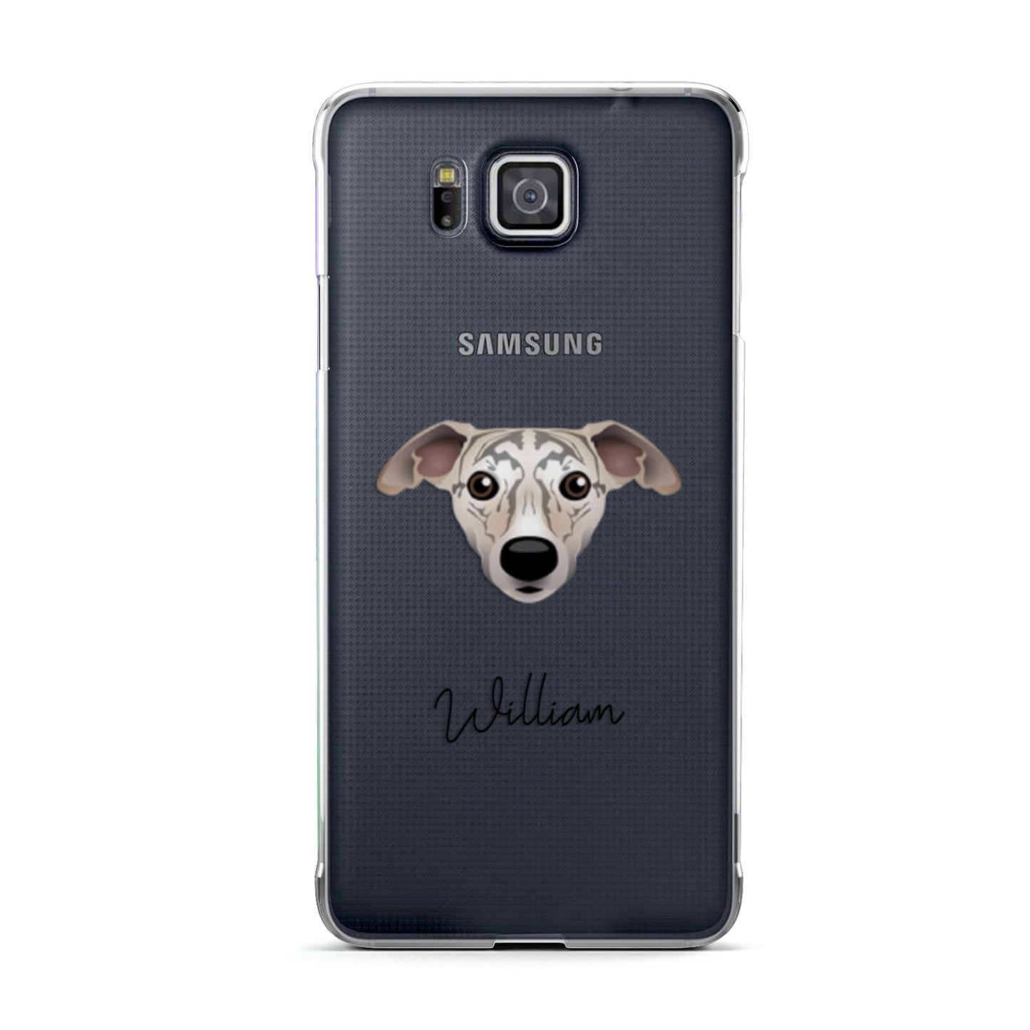 Whippet Personalised Samsung Galaxy Alpha Case