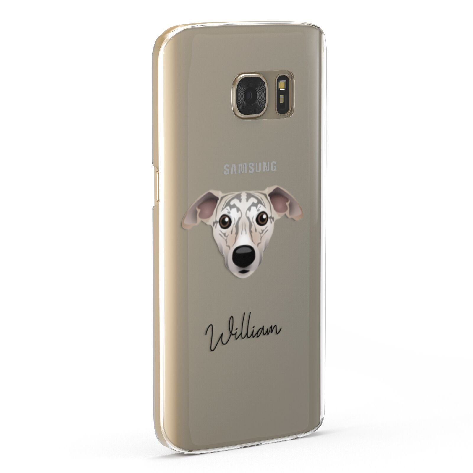 Whippet Personalised Samsung Galaxy Case Fourty Five Degrees
