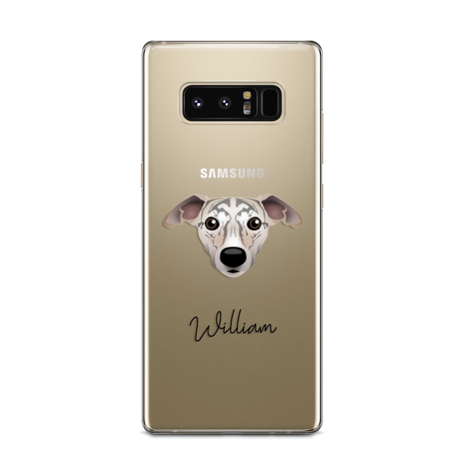 Whippet Personalised Samsung Galaxy Note 8 Case