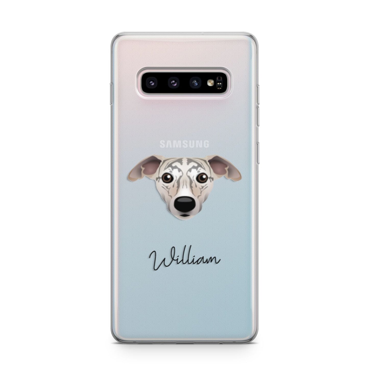 Whippet Personalised Samsung Galaxy S10 Plus Case