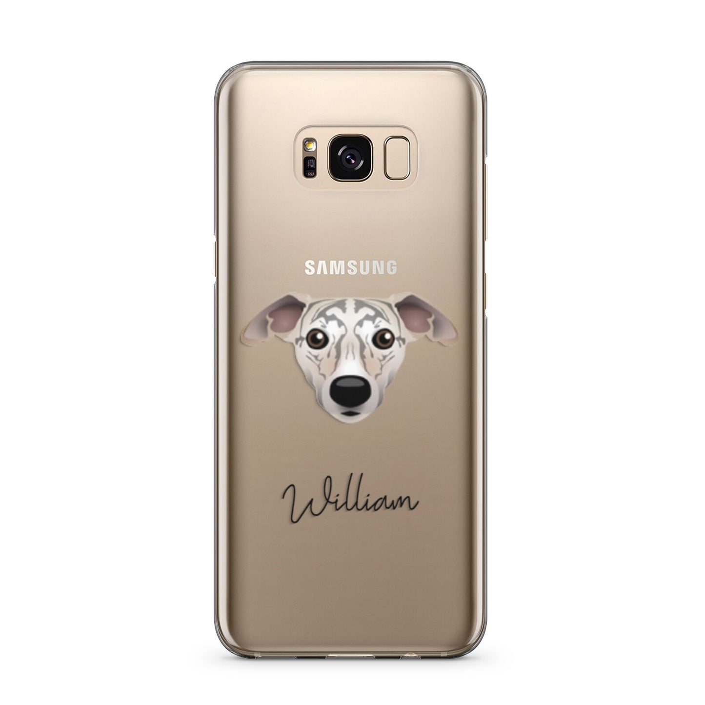 Whippet Personalised Samsung Galaxy S8 Plus Case