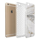 White And Gold Marble Apple iPhone 6 Plus 3D Tough Case Expand Detail Image