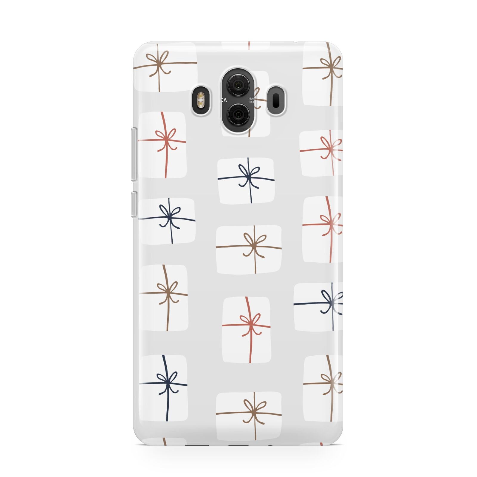 White Christmas Forest Huawei Mate 10 Protective Phone Case