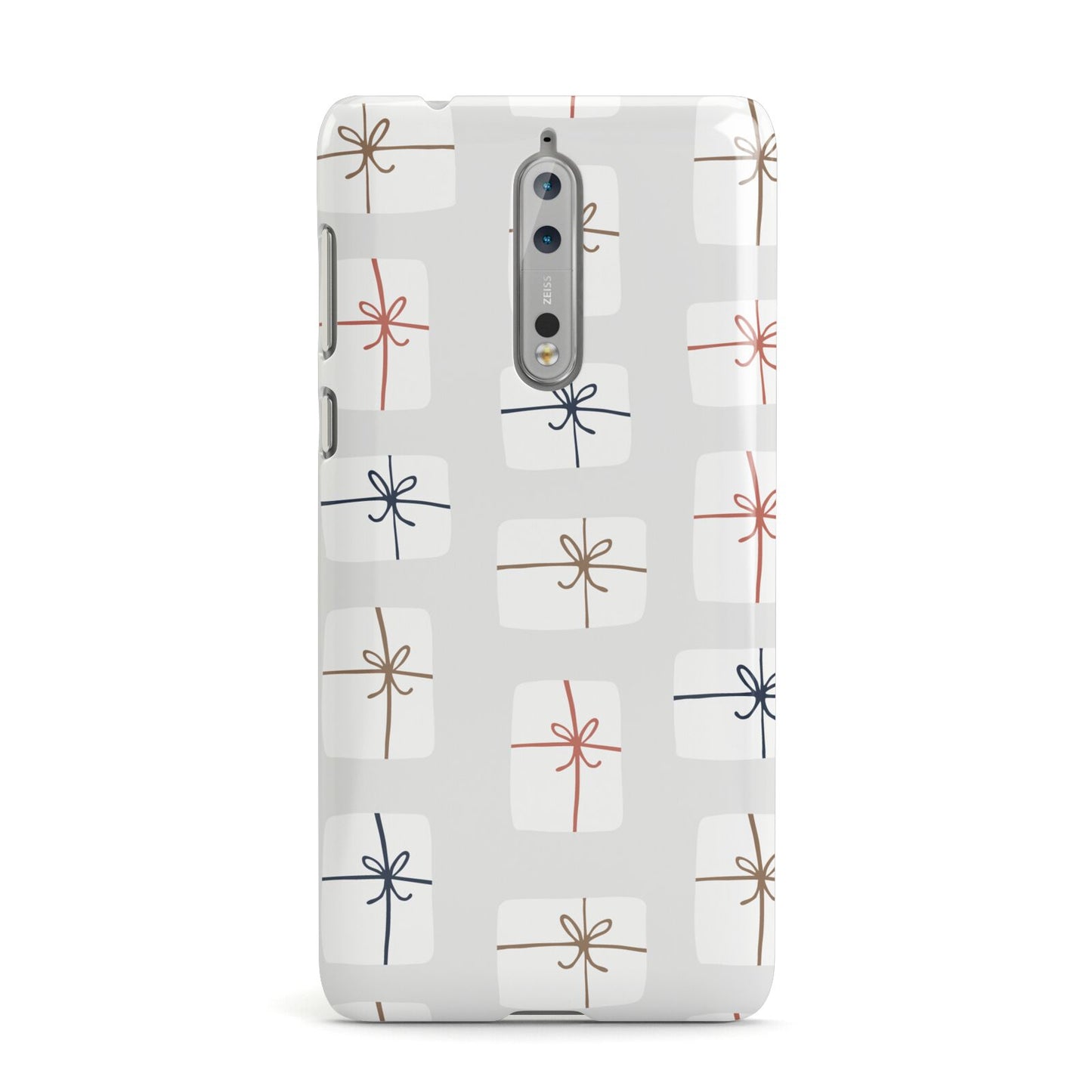 White Christmas Forest Nokia Case