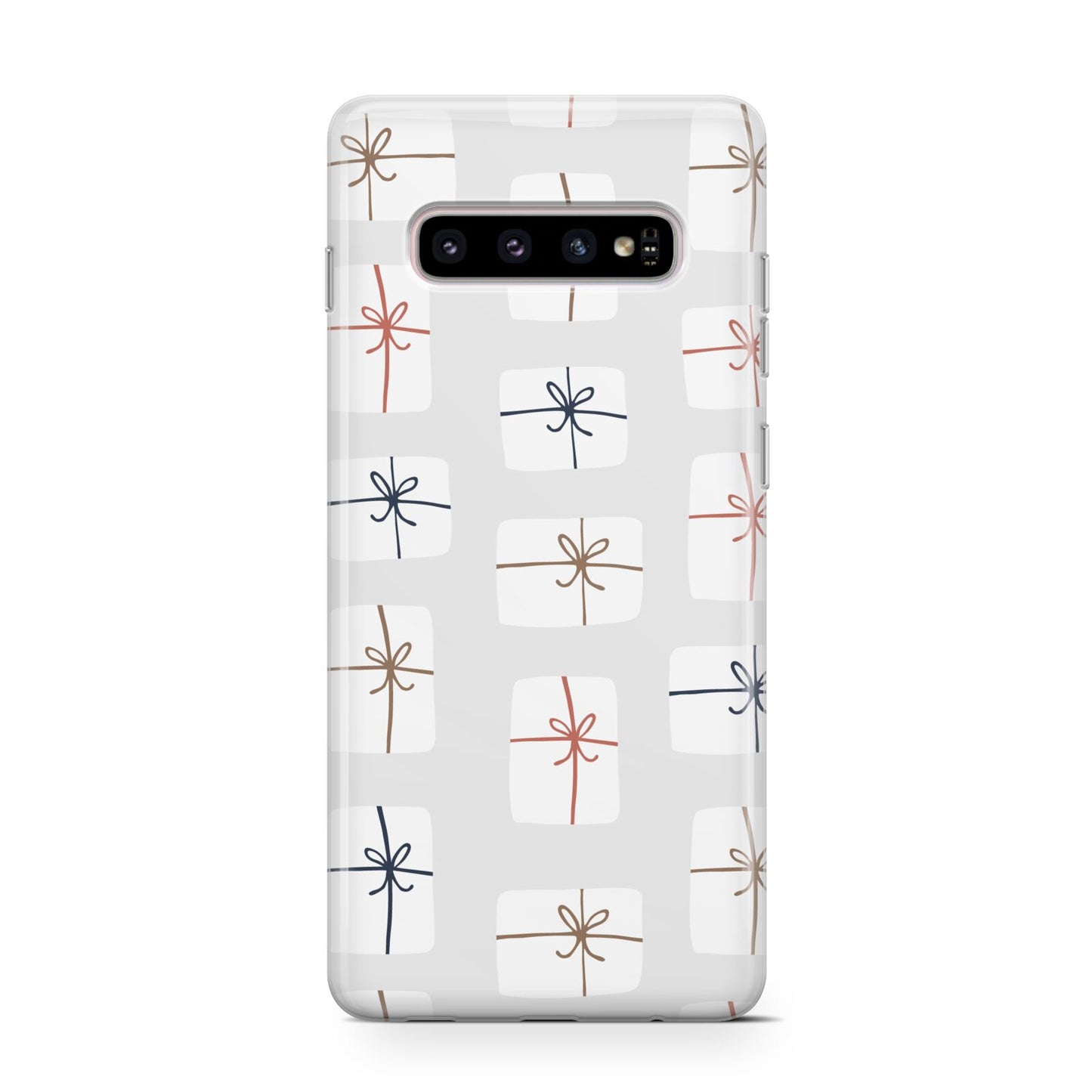 White Christmas Forest Protective Samsung Galaxy Case