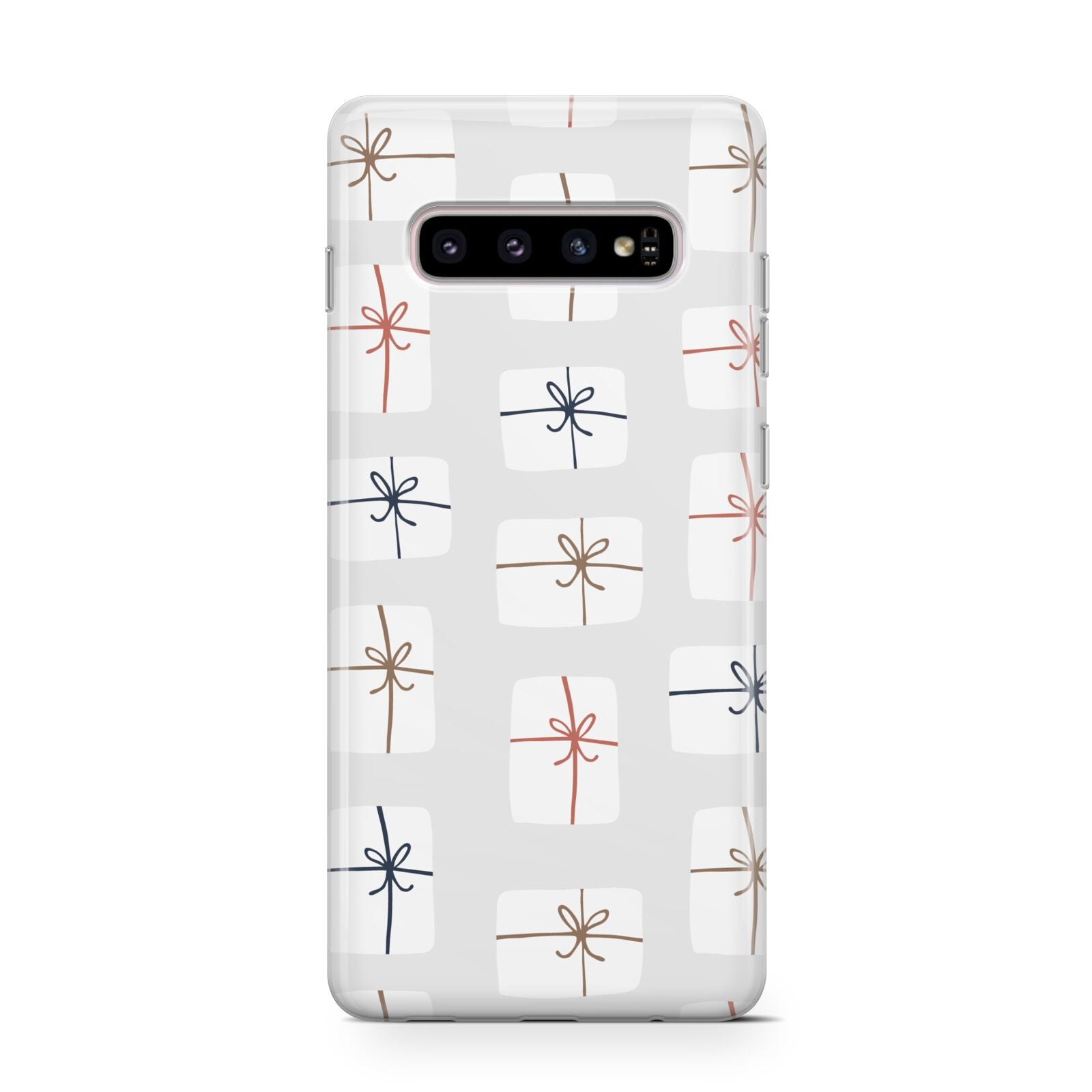 White Christmas Forest Protective Samsung Galaxy Case