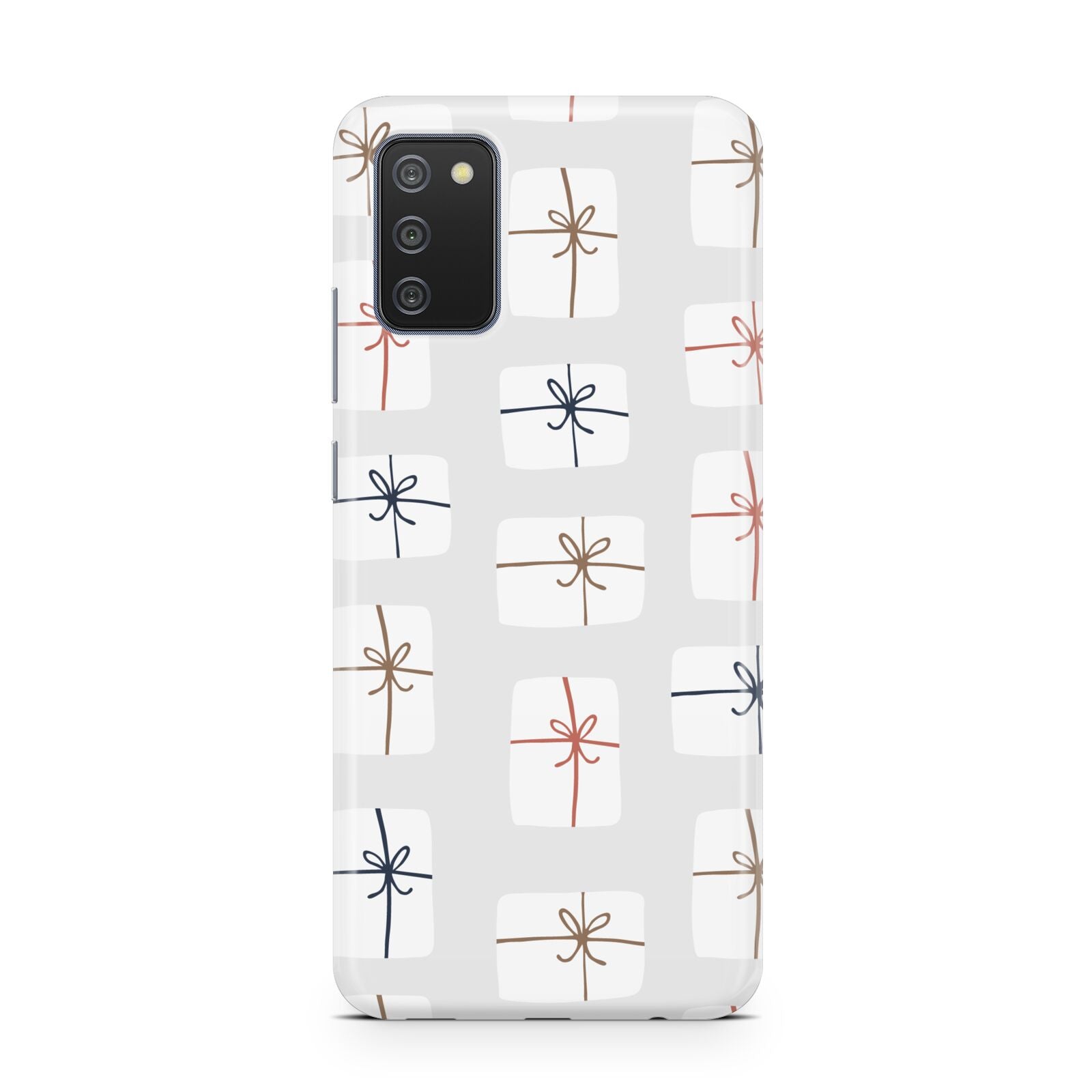 White Christmas Forest Samsung A02s Case