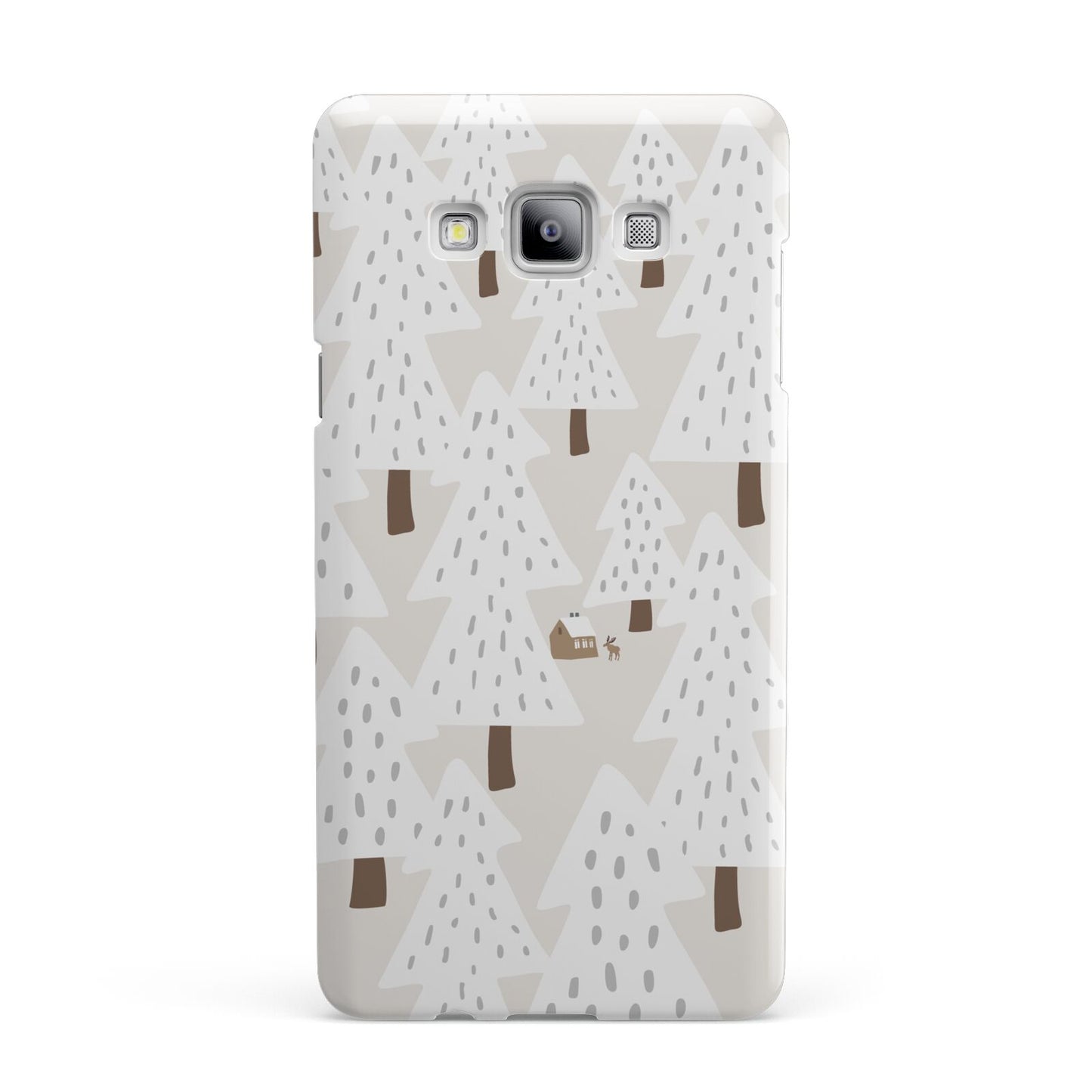 White Christmas Forest Samsung Galaxy A7 2015 Case