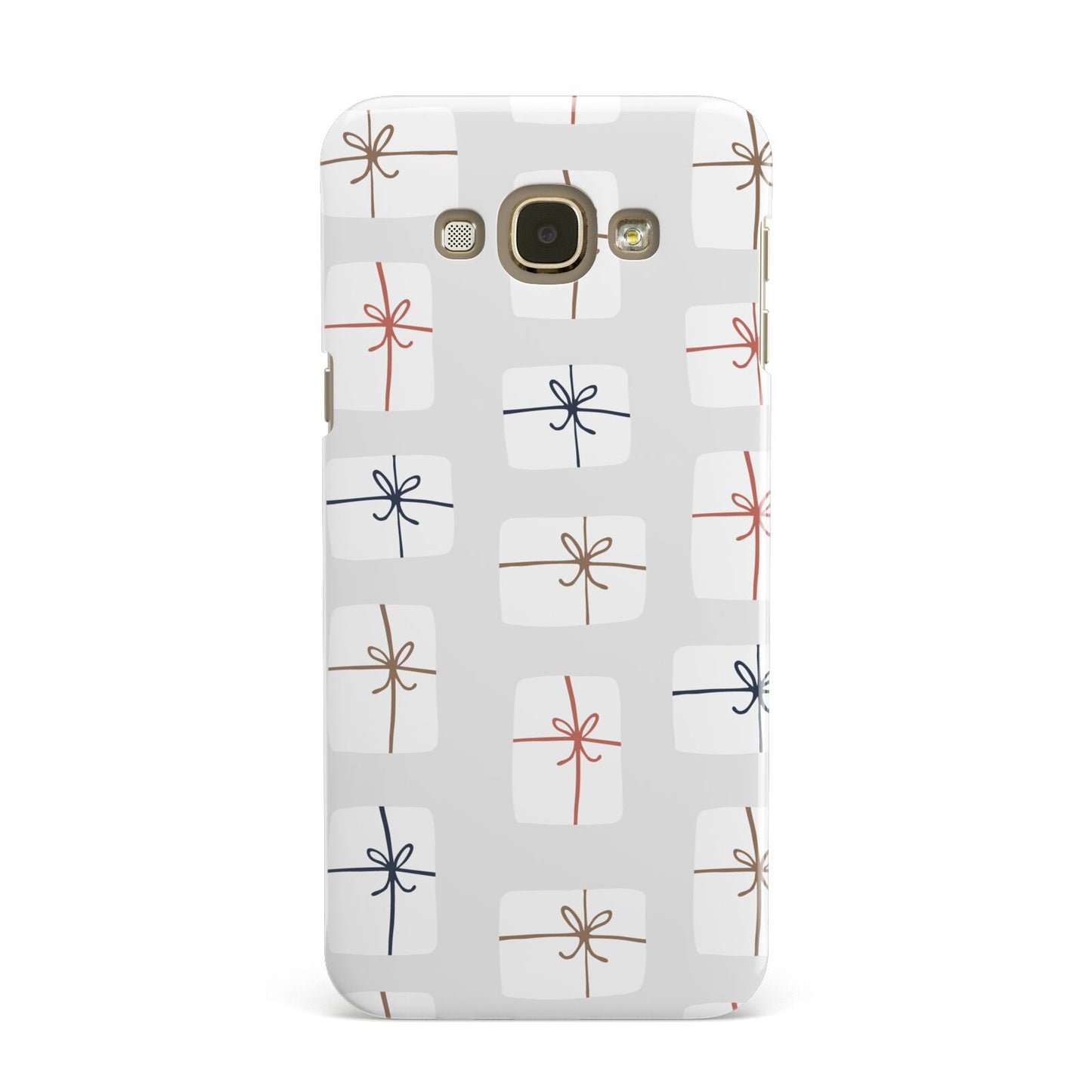 White Christmas Forest Samsung Galaxy A8 Case