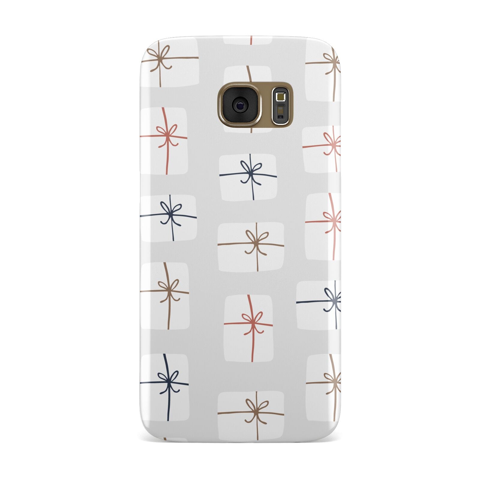 White Christmas Forest Samsung Galaxy Case