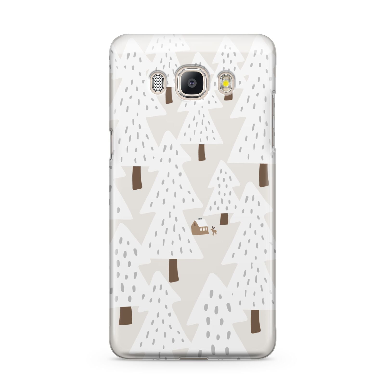 White Christmas Forest Samsung Galaxy J5 2016 Case