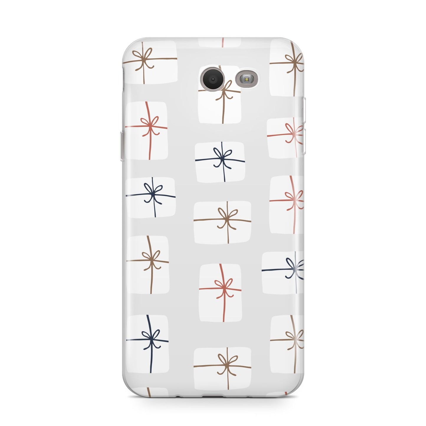 White Christmas Forest Samsung Galaxy J7 2017 Case