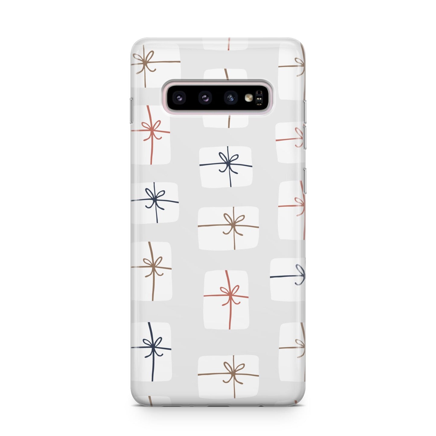 White Christmas Forest Samsung Galaxy S10 Plus Case