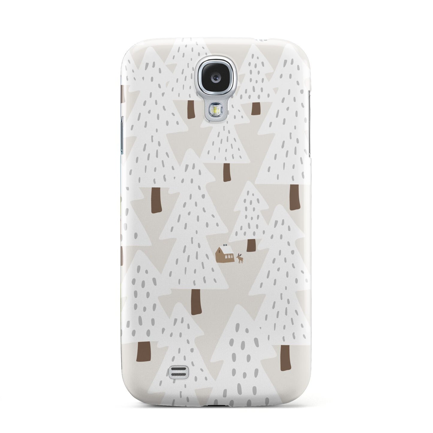 White Christmas Forest Samsung Galaxy S4 Case