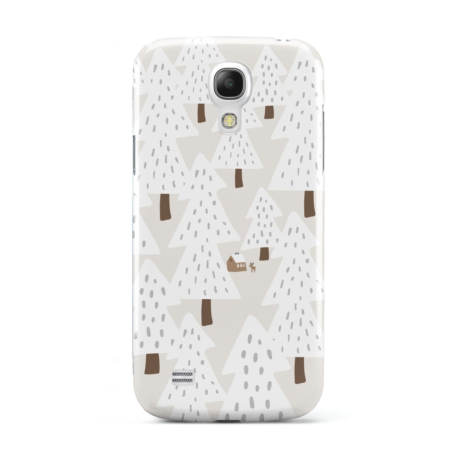 White Christmas Forest Samsung Galaxy S4 Mini Case